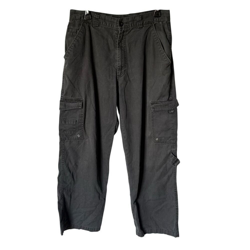 Vintage Nobu Cargo Pants Y2K – Dark Gray, Men’s 32x30